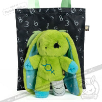 Load image into Gallery viewer, Plushie Dreadfuls - Dyscalculia Rabbit Plush Stuffed Animal Plush
