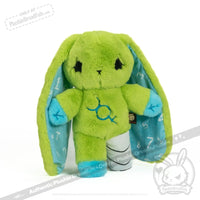 Load image into Gallery viewer, Plushie Dreadfuls - Dyscalculia Rabbit Plush Stuffed Animal Plush
