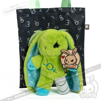 Load image into Gallery viewer, Plushie Dreadfuls - Dyscalculia Rabbit Plush Stuffed Animal Plush
