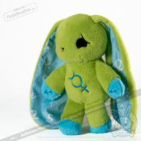 Load image into Gallery viewer, Plushie Dreadfuls - Dyscalculia Rabbit Plush Stuffed Animal Plush
