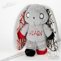 Plushie Dreadfuls - Dyslexia Rabbit - Plush Stuffed Animal | Mysterious