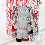 Plushie Dreadfuls - Dyslexia Rabbit Plush Stuffed Animal Plush