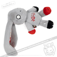 Load image into Gallery viewer, Plushie Dreadfuls - Dyslexia Rabbit Plush Stuffed Animal Plush
