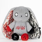 Plushie Dreadfuls - Dyslexia Rabbit Plush Stuffed Animal Plush