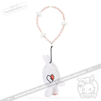 Load image into Gallery viewer, Plushie Dreadfuls - Egg Bunny Plush Keychain Keychain
