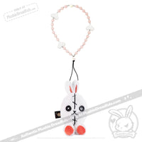 Load image into Gallery viewer, Plushie Dreadfuls - Egg Bunny Plush Keychain Keychain
