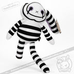 Plushie Dreadfuls - Ehlers Danlos Hypermobility Type Rabbit Plush Stuffed Animal Toy