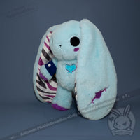 Load image into Gallery viewer, Plushie Dreadfuls - Ehlers Danlos V2 Rabbit - Plush Stuffed Animal toy
