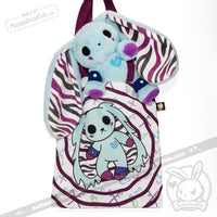 Load image into Gallery viewer, Plushie Dreadfuls - Ehlers Danlos V2 Rabbit - Plush Stuffed Animal toy
