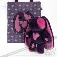 Load image into Gallery viewer, Plushie Dreadfuls - Electric Love Rabbit Limited Edition - Plush Stuffed Animal toy
