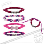 Plushie Dreadfuls - Electric Love Rabbit Stacking Friendship Bracelet Bracelet