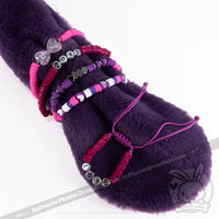 Load image into Gallery viewer, Plushie Dreadfuls - Electric Love Rabbit Stacking Friendship Bracelet Bracelet
