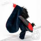 Plushie Dreadfuls -Emo Moth Rabbit - Plush Stuffed Animal Plush