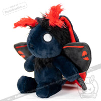 Load image into Gallery viewer, Plushie Dreadfuls -Emo Moth Rabbit - Plush Stuffed Animal Plush
