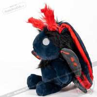 Load image into Gallery viewer, Plushie Dreadfuls -Emo Moth Rabbit - Plush Stuffed Animal Plush
