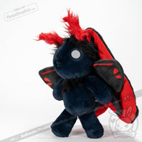 Load image into Gallery viewer, Plushie Dreadfuls -Emo Moth Rabbit - Plush Stuffed Animal Plush
