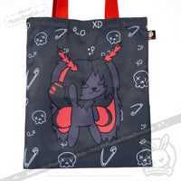 Load image into Gallery viewer, Plushie Dreadfuls -Emo Moth Rabbit - Plush Stuffed Animal Plush
