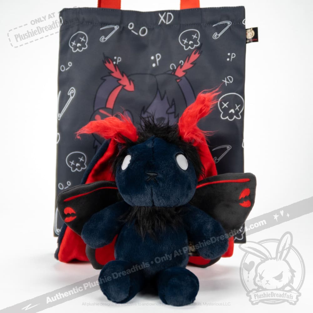 Plushie Dreadfuls -Emo Moth Rabbit - Plush Stuffed Animal Plush