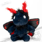 Plushie Dreadfuls -Emo Moth Rabbit - Plush Stuffed Animal Plush