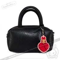 Load image into Gallery viewer, Plushie Dreadfuls - Emotional Support Shrimp Keychain Keychain
