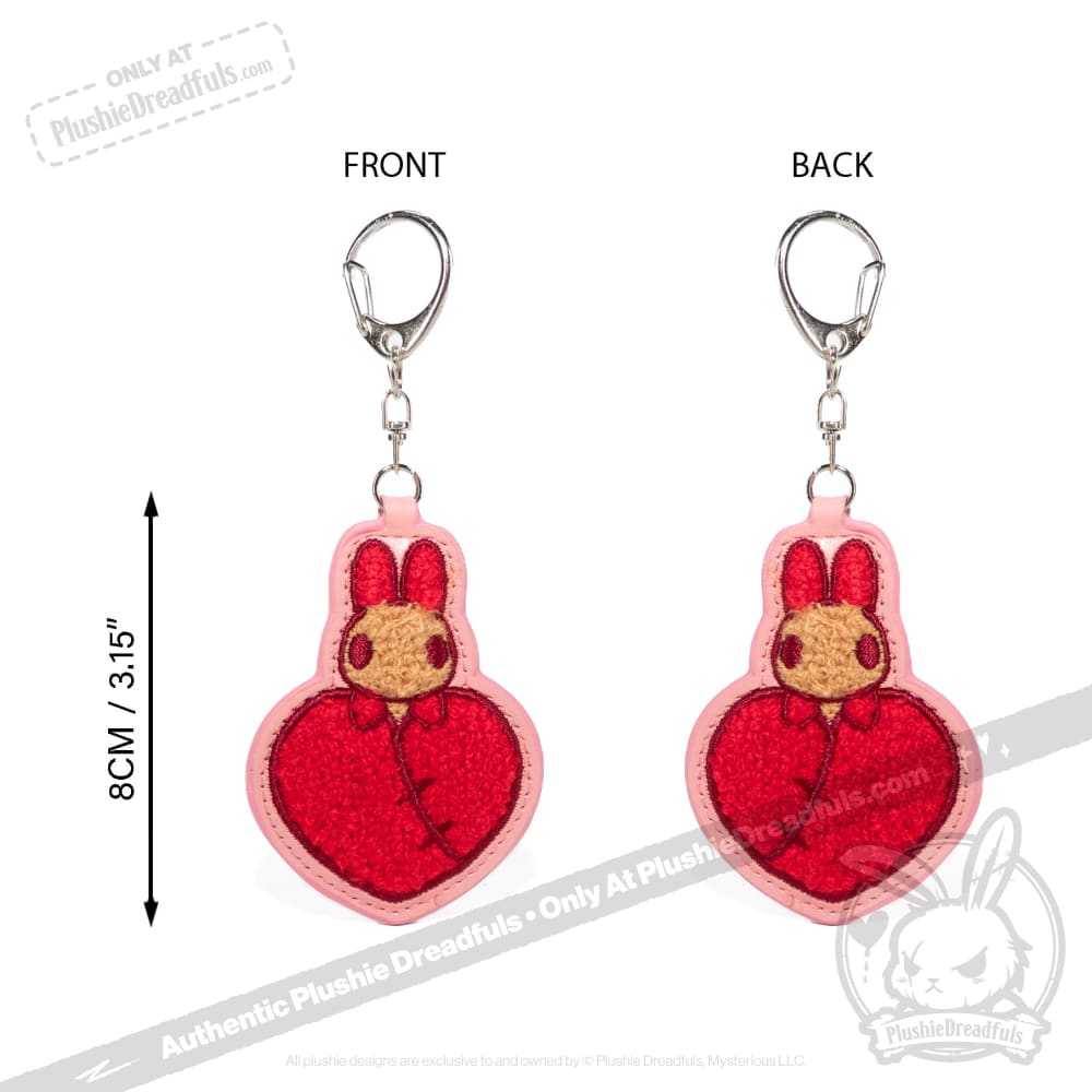 Plushie Dreadfuls - Emotional Support Shrimp Keychain Keychain