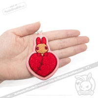 Load image into Gallery viewer, Plushie Dreadfuls - Emotional Support Shrimp Keychain Keychain
