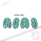 Plushie Dreadfuls - Epilepsy Rabbit - Mysterious