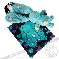 Load image into Gallery viewer, Plushie Dreadfuls - Epilepsy Rabbit - Plush Stuffed Animal - Mysterious
