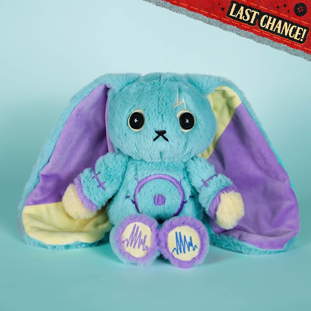 Plushie Dreadfuls - Epilepsy Rabbit Plush Stuffed Animal Toy