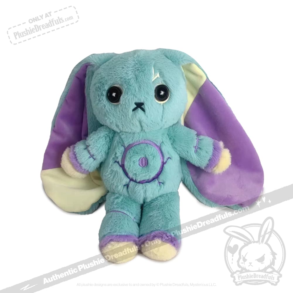Plushie Dreadfuls - Epilepsy Rabbit - Plush Stuffed Animal - Mysterious