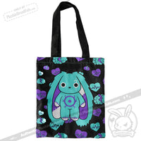 Load image into Gallery viewer, Plushie Dreadfuls - Epilepsy Rabbit - Plush Stuffed Animal - Mysterious
