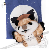 Load image into Gallery viewer, Plushie Dreadfuls - Existential Horror Owl Plush Stuffed Animal Toy
