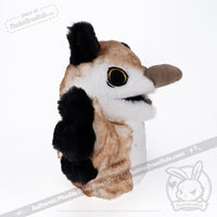 Load image into Gallery viewer, Plushie Dreadfuls - Existential Horror Owl Plush Stuffed Animal Toy

