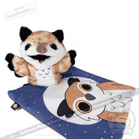 Load image into Gallery viewer, Plushie Dreadfuls - Existential Horror Owl Plush Stuffed Animal Toy
