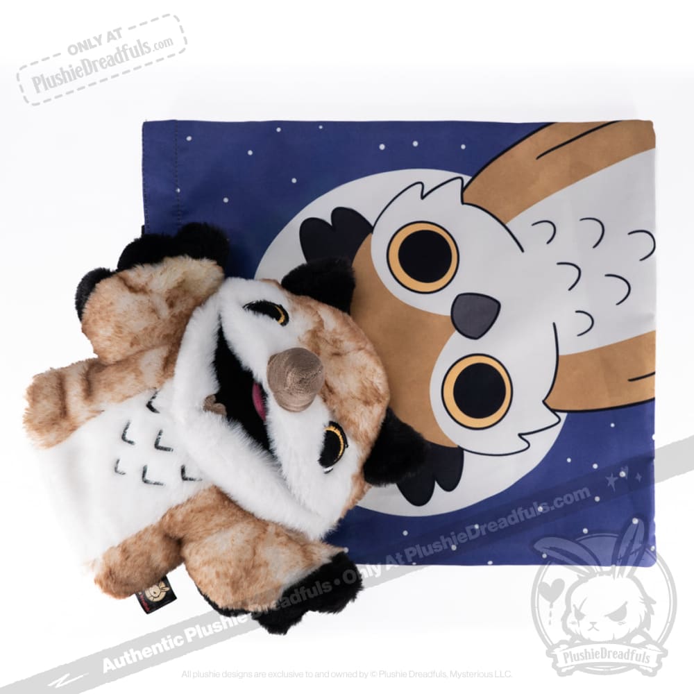 Plushie Dreadfuls - Existential Horror Owl Plush Stuffed Animal Toy