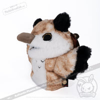 Load image into Gallery viewer, Plushie Dreadfuls - Existential Horror Owl Plush Stuffed Animal Toy
