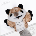 Plushie Dreadfuls - Existential Horror Owl Plush Stuffed Animal Toy