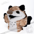 Plushie Dreadfuls - Existential Horror Owl Plush Stuffed Animal Toy