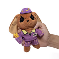 Load image into Gallery viewer, Plushie Dreadfuls -Fast Food Worker Plush Keychain Accessory Keychain
