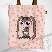 Load image into Gallery viewer, Plushie Dreadfuls - Fawn Response Rabbit Plush Stuffed Animal
