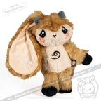 Plushie Dreadfuls - Fawn Response Rabbit Plush Stuffed Animal
