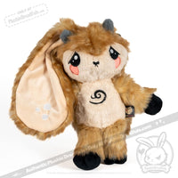 Load image into Gallery viewer, Plushie Dreadfuls - Fawn Response Rabbit Plush Stuffed Animal
