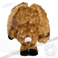 Load image into Gallery viewer, Plushie Dreadfuls - Fawn Response Rabbit Plush Stuffed Animal
