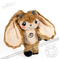 Load image into Gallery viewer, Plushie Dreadfuls - Fawn Response Rabbit Plush Stuffed Animal
