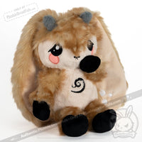 Load image into Gallery viewer, Plushie Dreadfuls - Fawn Response Rabbit Plush Stuffed Animal
