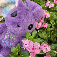 Load image into Gallery viewer, Plushie Dreadfuls Fibromyalgia Rabbit Plush Stuffed Animal plush
