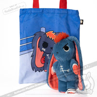 Load image into Gallery viewer, Plushie Dreadfuls - Fight Response Rabbit Plush Stuffed Animal
