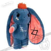 Load image into Gallery viewer, Plushie Dreadfuls - Fight Response Rabbit Plush Stuffed Animal
