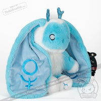 Load image into Gallery viewer, Plushie Dreadfuls - Freeze Response Rabbit Plush Stuffed Animal
