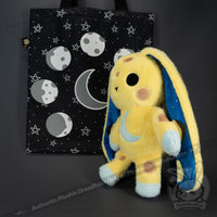 Load image into Gallery viewer, Plushie Dreadfuls - Full Moon Bunny - Plush Stuffed Animal toy
